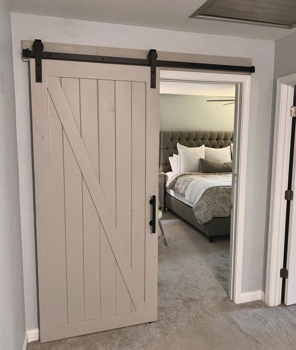 White Barn Door